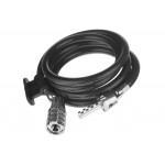 Zámok na bicykel - Špirálový Uzáver S Kódom TonyON TY519 8x1200mm